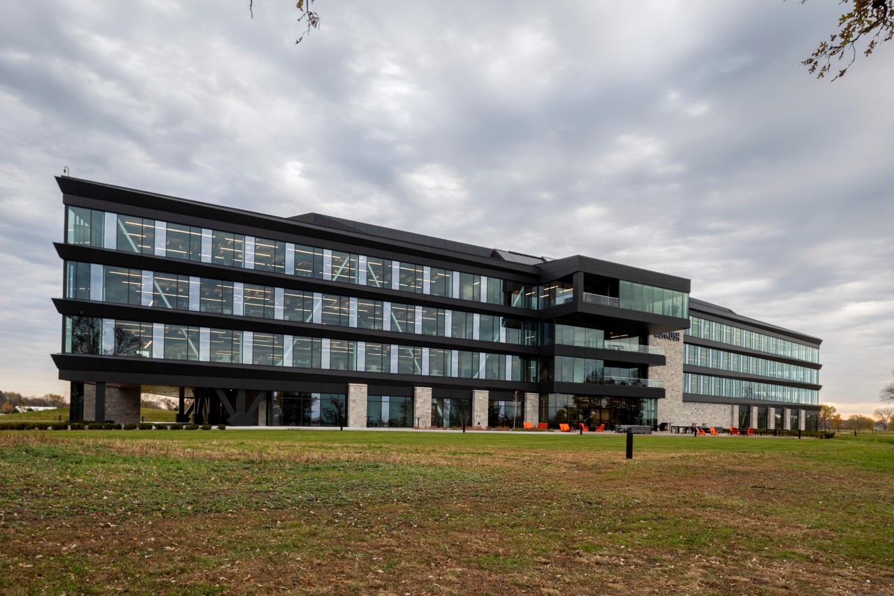 Project photography of SSM Health Saint Louis University Hospital in St. Louis, MO.