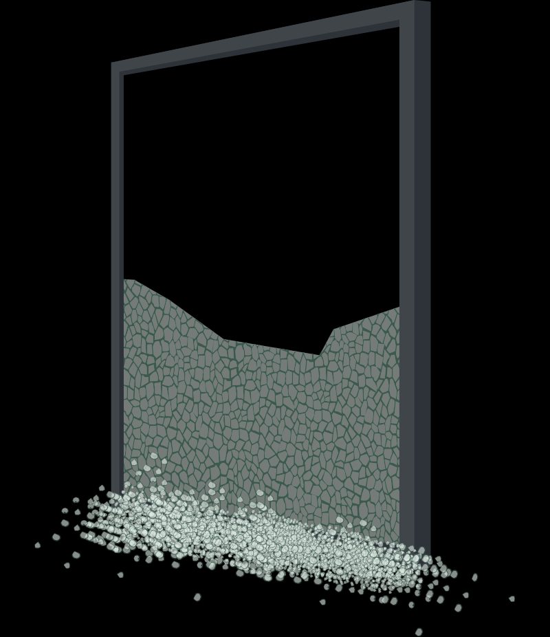 Veiligheid met gehard glas