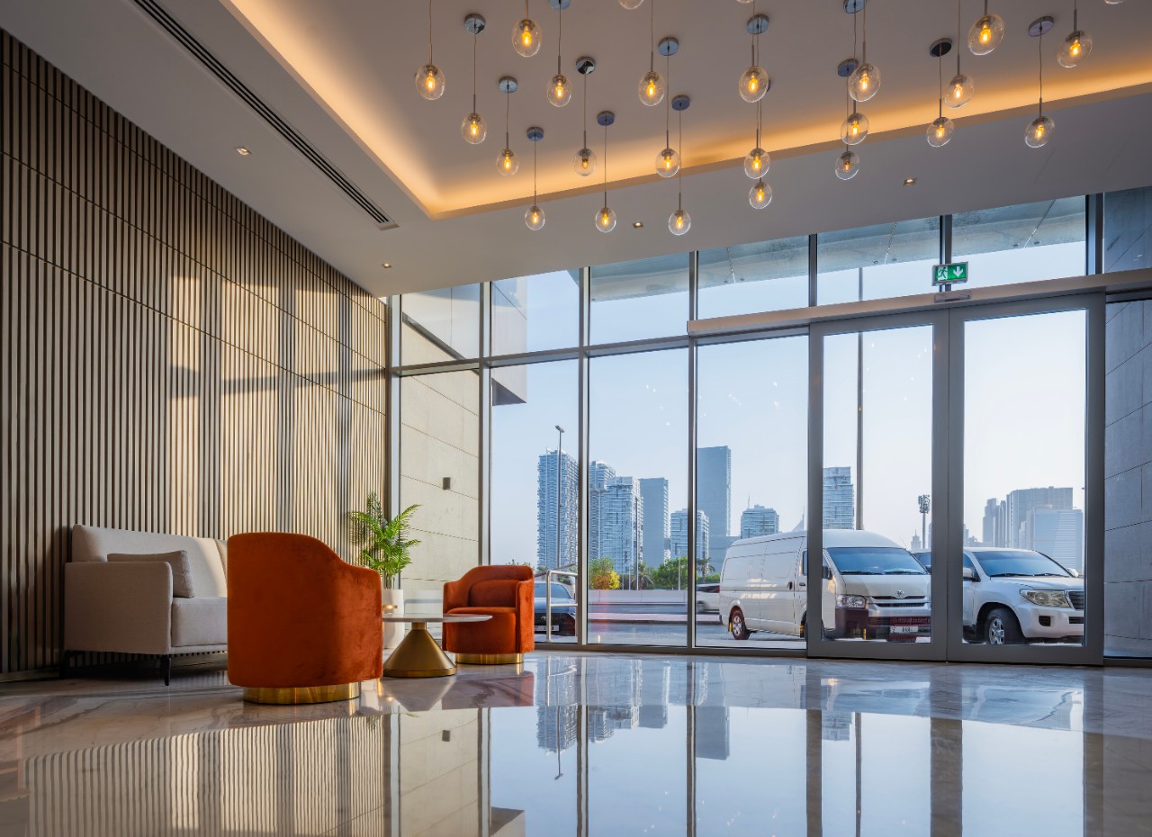 Al Fattan Park View is a 34-storey residential building under located in Al Karama, Bur Dubai, Dubai, UAE.The project was developed by Al Fattan Properties and now is being used an accommodation for Emirates Airlines staff.