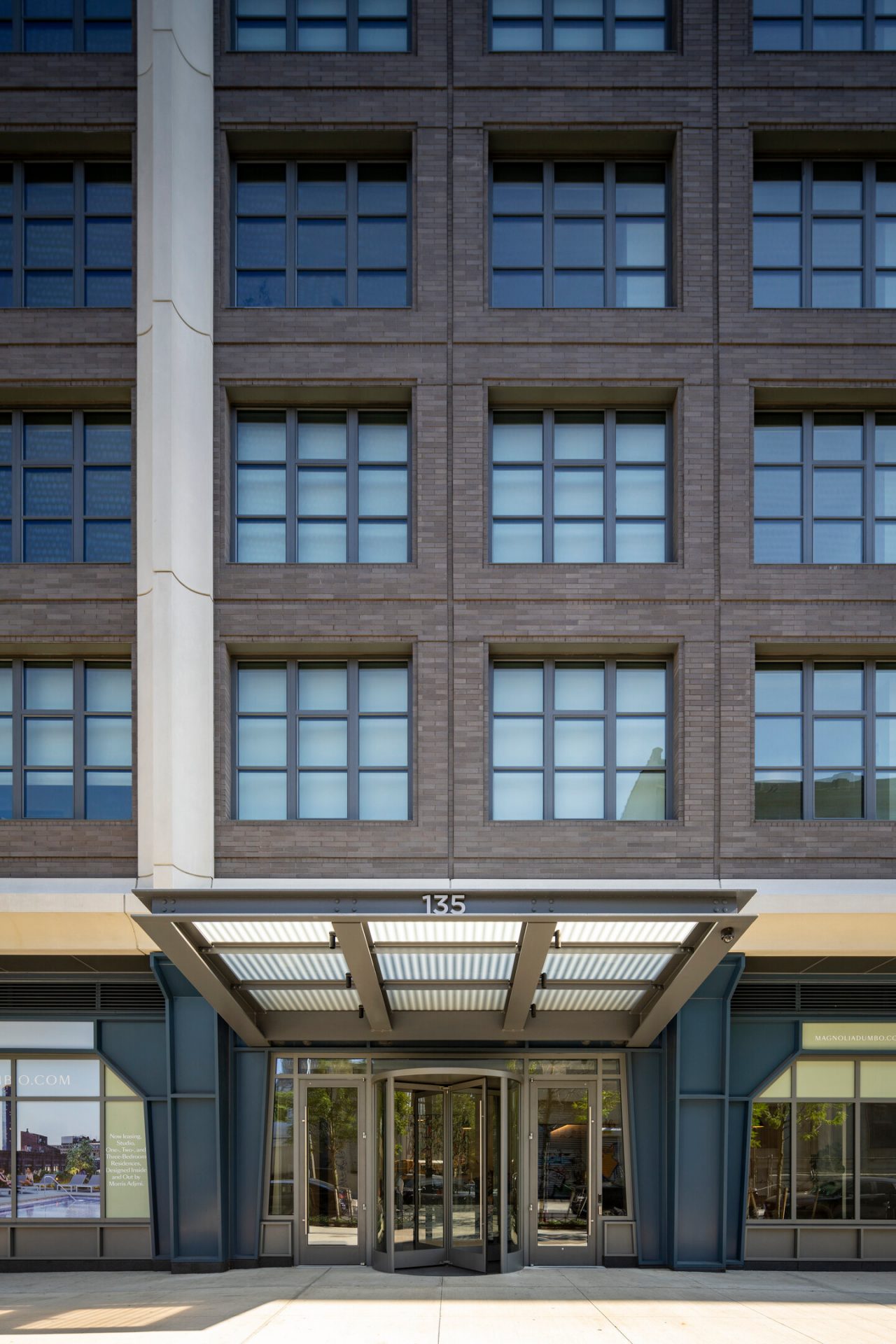 Professional photography of 85 Jay Street in Brooklyn, NY.