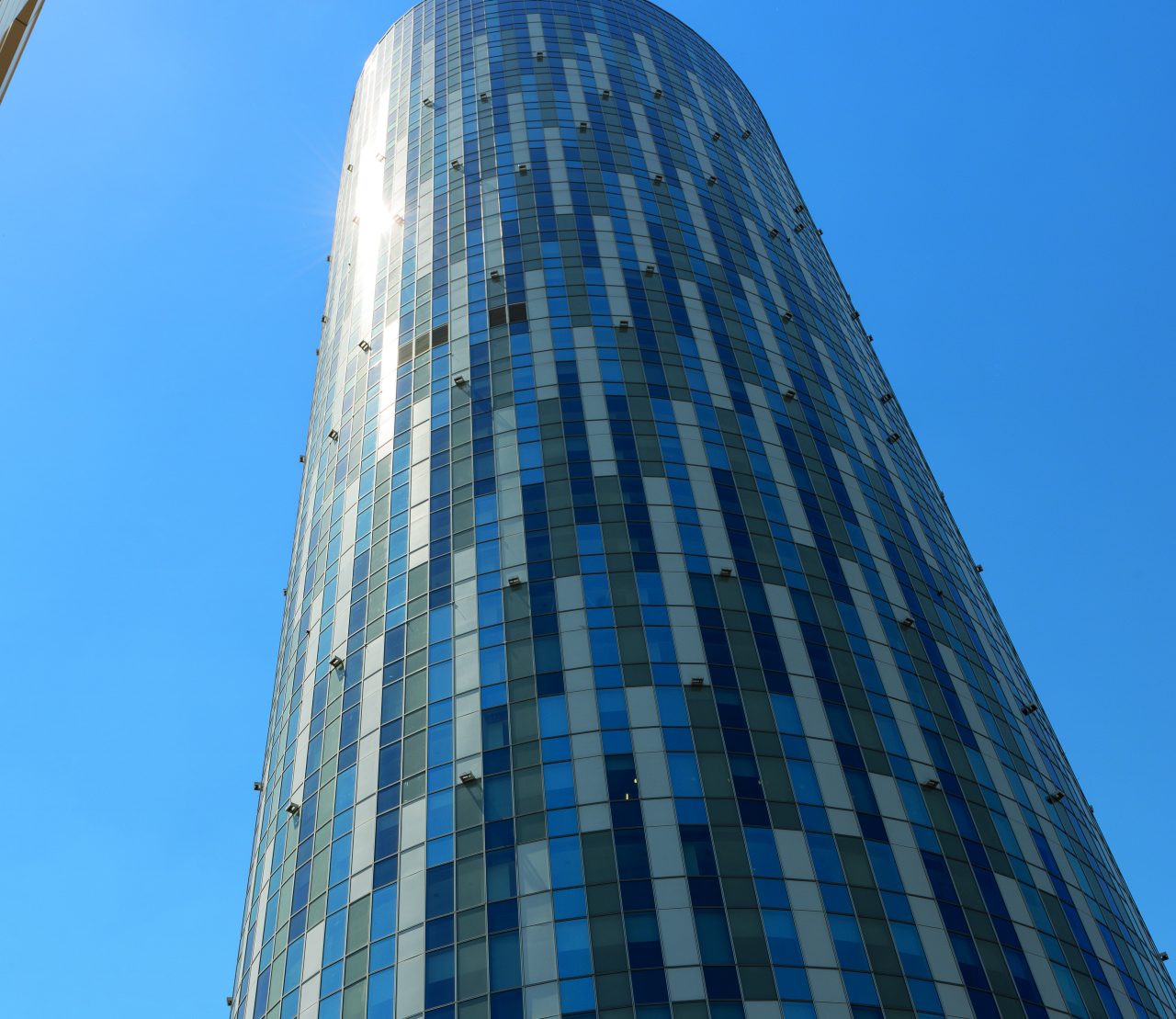 Spandrel glass panel & glazing to make façades appear seamless